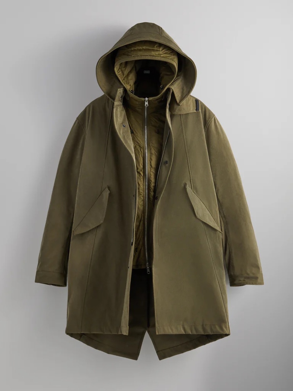 KITH Walton Parka With Liner-Cypress, Size: L, KHM010225-311 NEW 50% OFF Retail